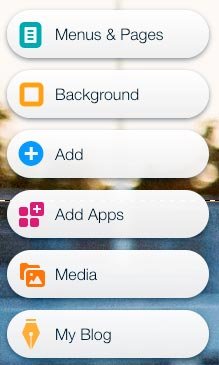 Como criar um site: Menu esquerdo do Wix. Como criar um site: Menu esquerdo do Wix.
